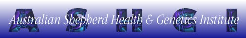 link to Australian Shepherd Health & Genetics Institute